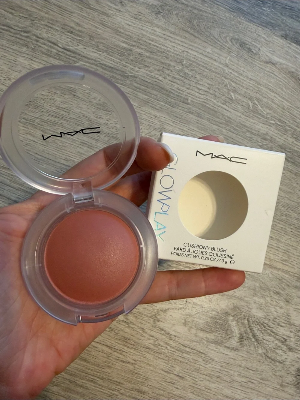 MAC Cosmetics Glow Play Cushion Blush - blush, please $34